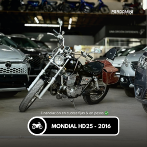 Moto Mondial HD25 – 2016