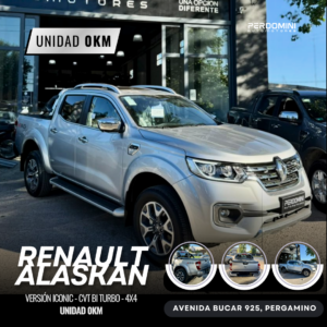 Renault Alaskan Iconic 4×4 – 0 KM