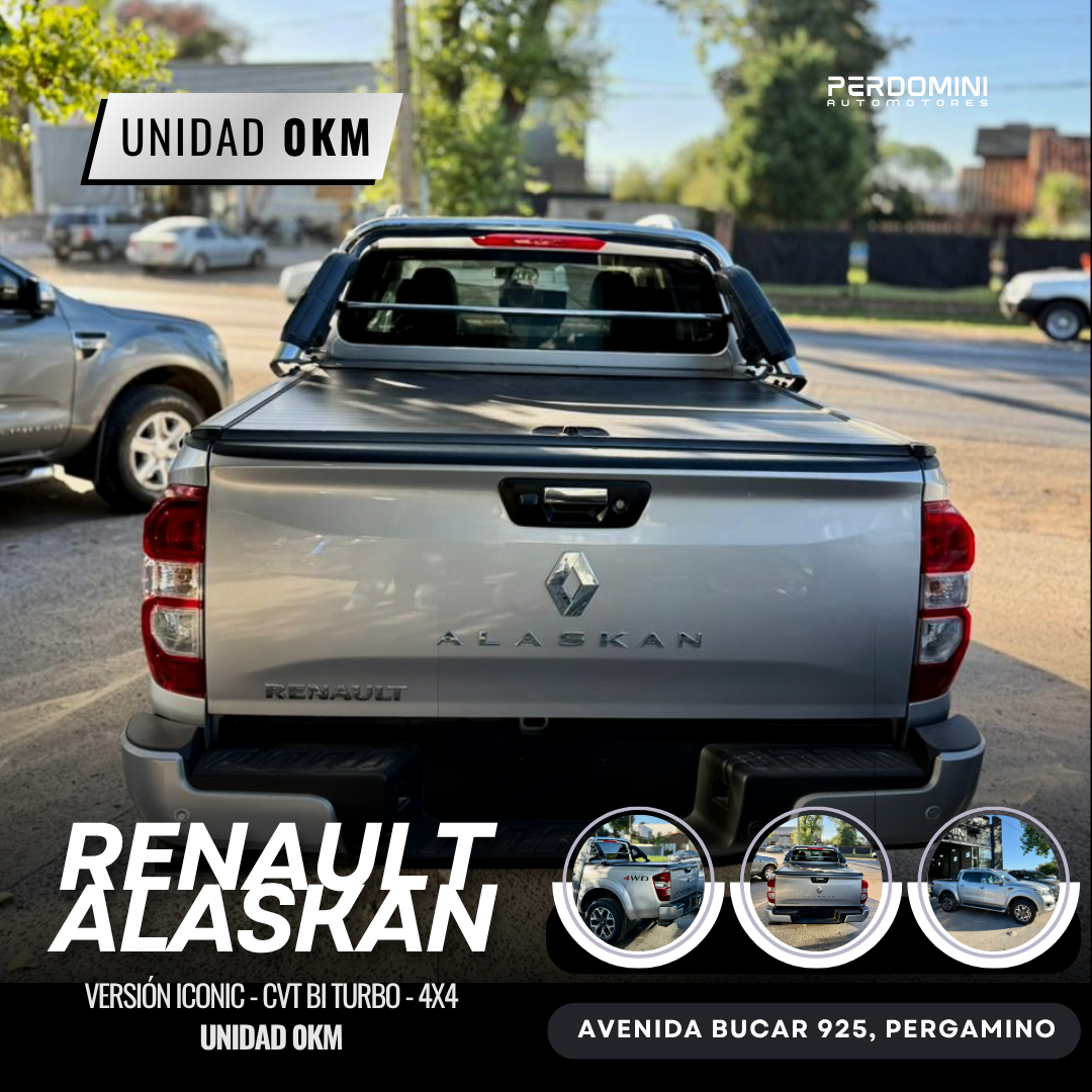
								Renault Alaskan Iconic 4×4 – 0 KM full									
