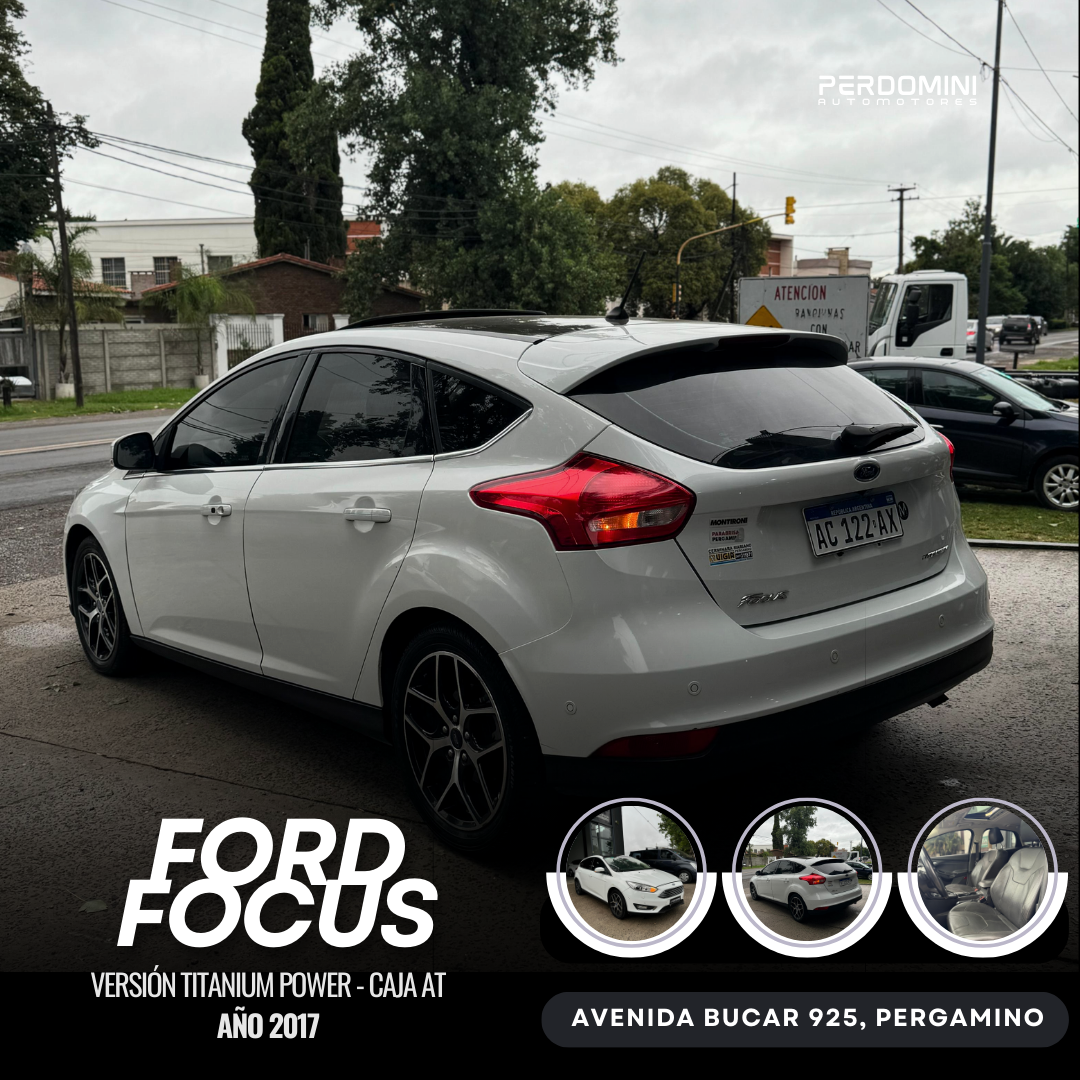 
								FORD FOCUS TITANIUM 2.0 – 2017 full									
