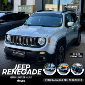 JEEP RENEGADE LONGITUDE – 2019