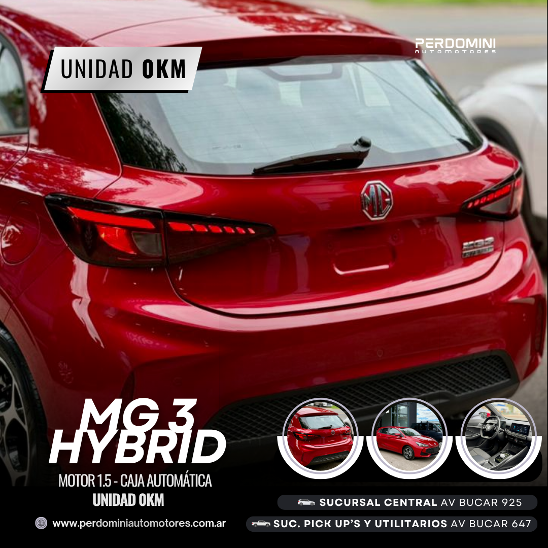 
								MG3 HYBRID – 0 KM full									