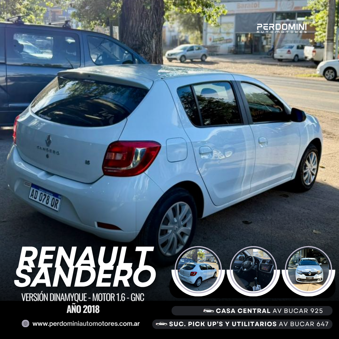 
								RENAULT SANDERO – 2018 full									