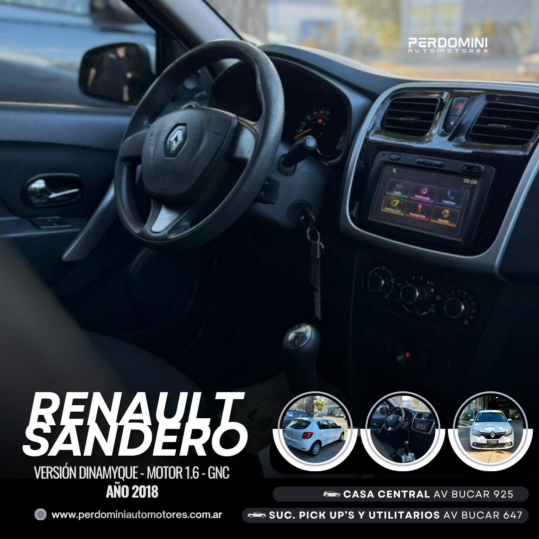 
								RENAULT SANDERO – 2018 full									