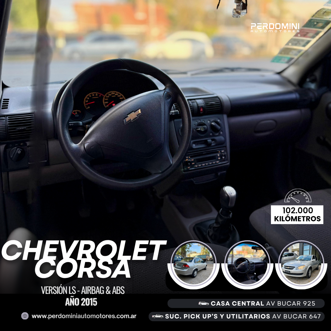 
								CHEVROLET CORSA LS – 2015 full									