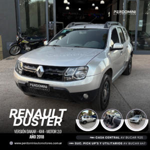 RENAULT DUSTER DAKAR 4X4 – 2018