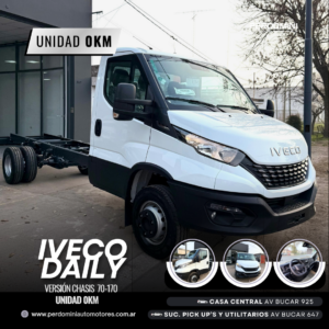 IVECO DAILY CHASIS 70-170 – 0 KM